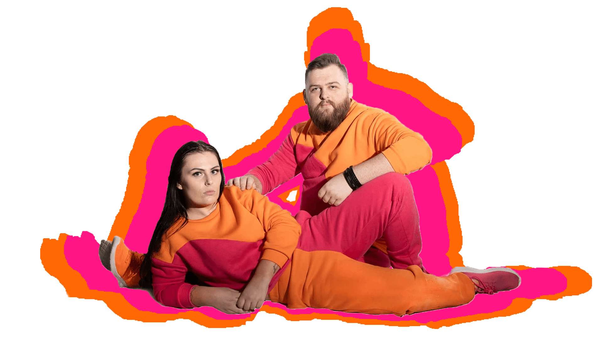 Lachlan and Samantha — the Recce team